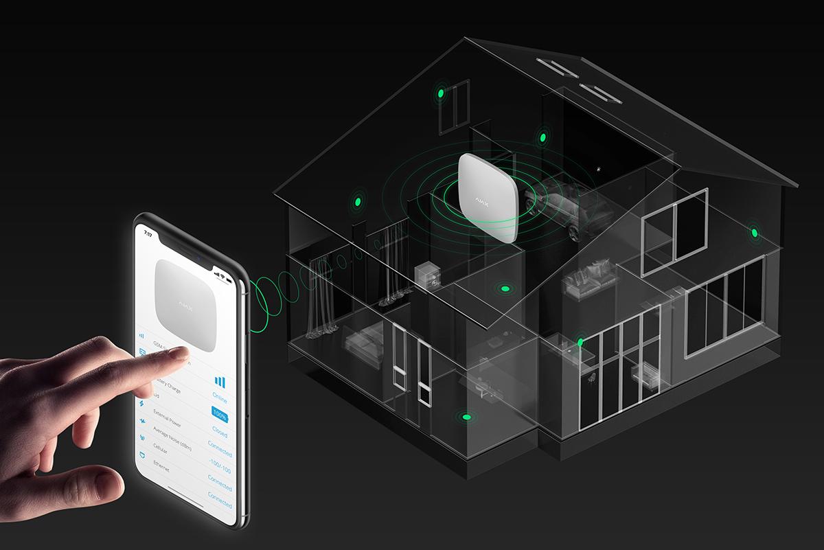 AJAX System setup - Intruder Alarm System Installation